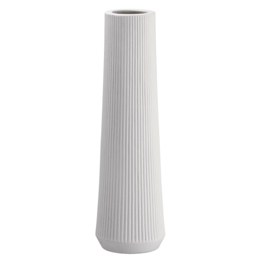 Vaza flori ceramica alba Tribeca 14,5 x 48,5 cm