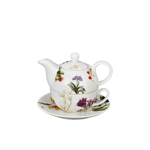 Set ceainic, ceasca portelan chinezesc 350 ml, 11 x 10,5 cm