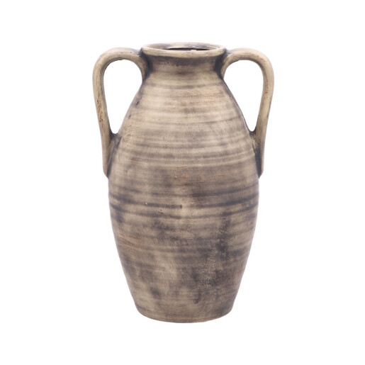 Vaza flori ceramica gri Amphora 22 x 17 x 30,5 cm