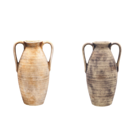 Set 2 vaze flori ceramica Amfora 23 x 18 x 36 cm