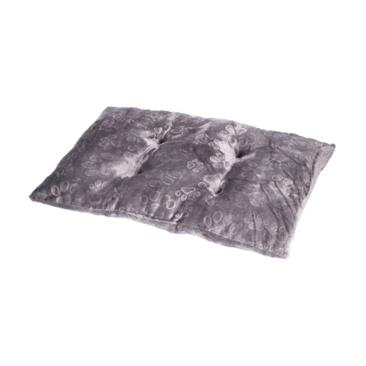 Perna, culcus animale flanel gri 91 x 58 x 10 cm