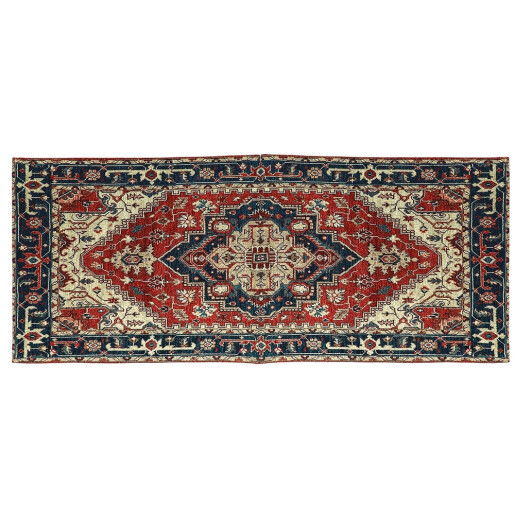 Covor antiderapant textil multicolor II 55 x 180 cm