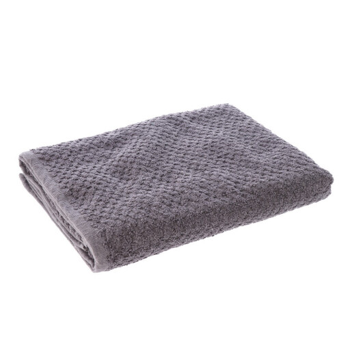 Prosop baie bumbac gri inchis 90 x 150 cm, 500 gr