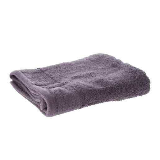 Prosop baie bumbac gri inchis 100 x 150 cm, 500 gr