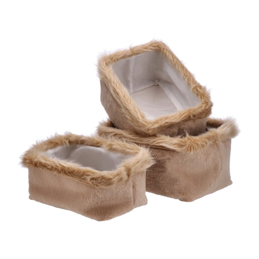 Set 12 cosuri depozitare textil 31 x 21 x 16,5, 34 x 25 x 18, 37 x 28 x 20,5 cm