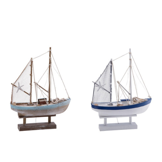 Set 2 Barcute decorative cu led 35 x 11 x 47 cm