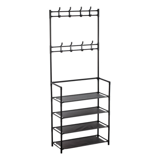 Cuier cu pantofar 60 x 26 x 170 cm