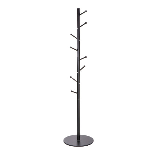 Cuier pardoseala fier cu baza mdf negru 40 x 175 cm