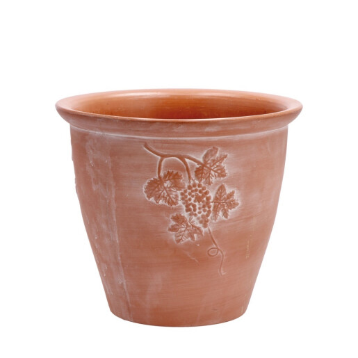 Ghiveci flori teracota maro 24 x 21 cm