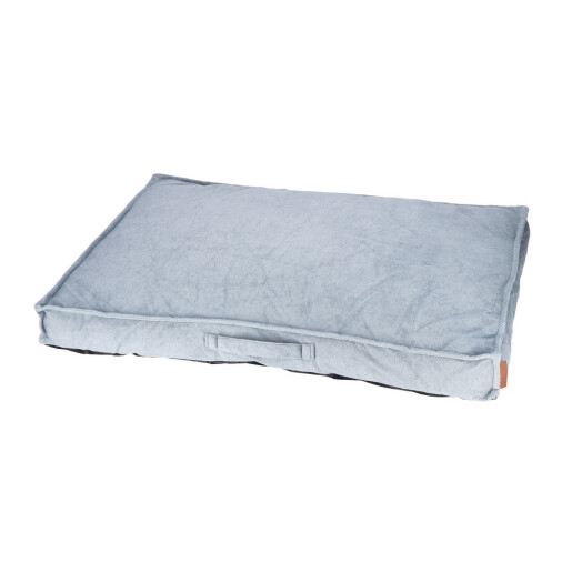 Culcus, perna animale textil albastru 78 x 58 x 10 cm
