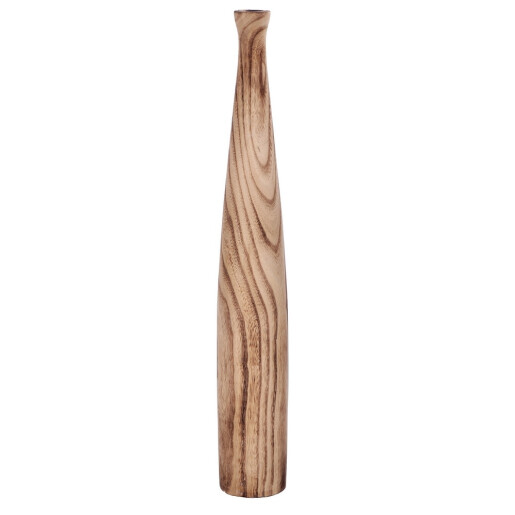 Vaza flori lemn maro 10 x 80 cm