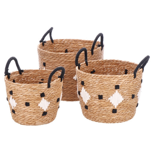 Set 3 cosuri depozitare 23 x 26, 28 x 29, 33 x 32 cm