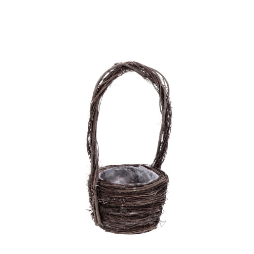 Set 2 ghivece flori lemn salcie maro 19 x  38 cm, 29 x 52 cm