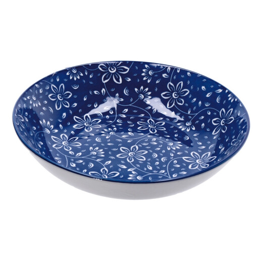 Set 4 boluri portelan multicolor 20.5 cm