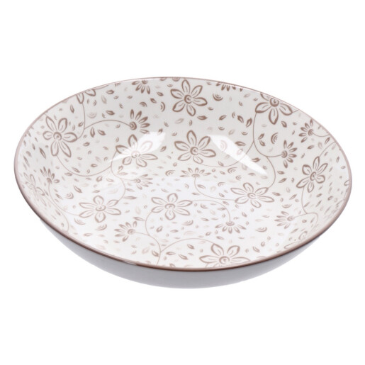 Set 4 boluri portelan multicolor 20.5 cm