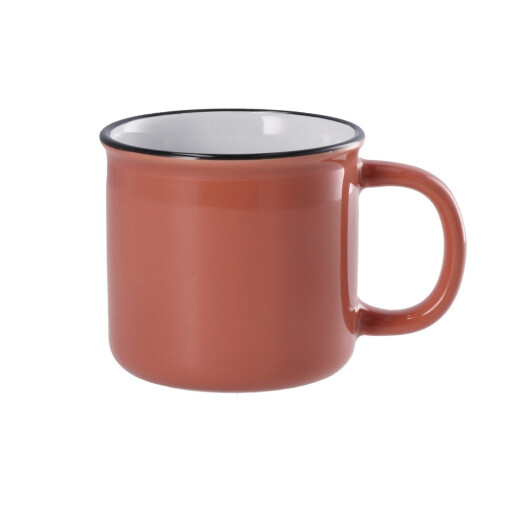 Set 4 cani ceramica multicolora 9,5 x 8,5 cm, 350 ml