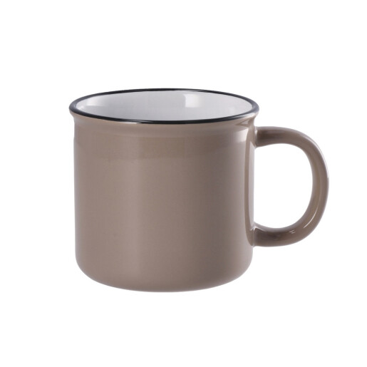 Set 4 cani ceramica multicolora 9,5 x 8,5 cm, 350 ml