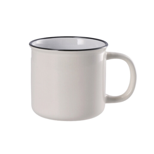 Set 4 cani ceramica multicolora 9,5 x 8,5 cm, 350 ml