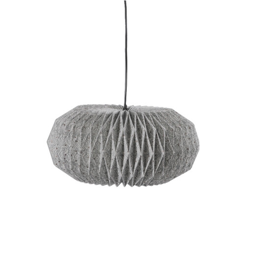 Lustra hartie origami gri 40 x  23 cm