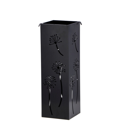 Suport umbrele metal negru Daisy 15,5 x 15,5 x 49 cm