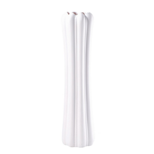 Vaza flori ceramica alba Coban 19 x 76 cm
