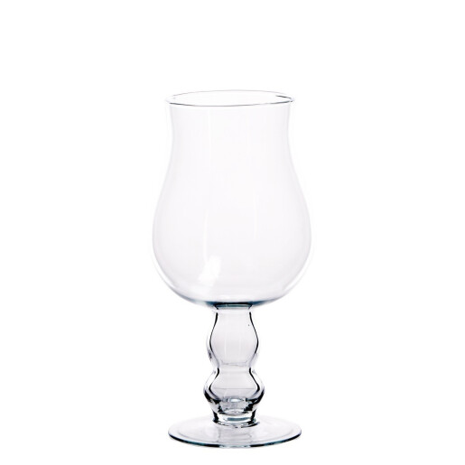 Vaza flori sticla transparenta 14 x 32 cm