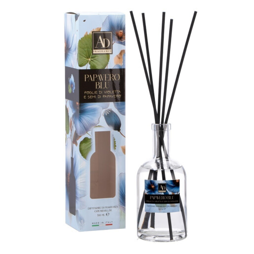 Parfum camera aroma Mac Albastru, Seminte Mac, Frunze de Violeta 700 ml