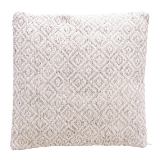 Perna decorativa bumbac crem alb Jordi 45 x 45 cm