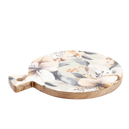 Platou servire lemn multicolor Abel 39 x 29 x 2,5 cm