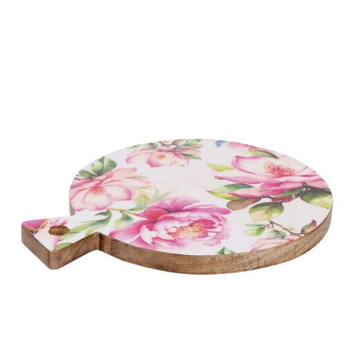 Set 2 platouri servire lemn multicolor Iole 39 x 29 x 2,5 cm