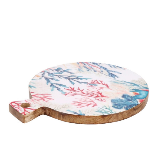 Platou servire lemn multicolor Maela II 39 x 29 x 2,5 cm