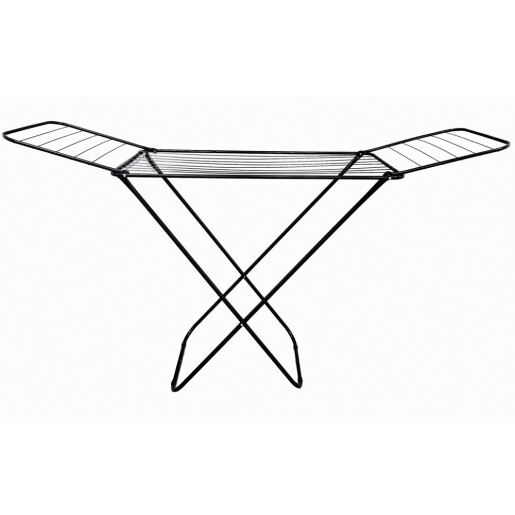 Uscator rufe fier negru 180 x 55 x 102 cm