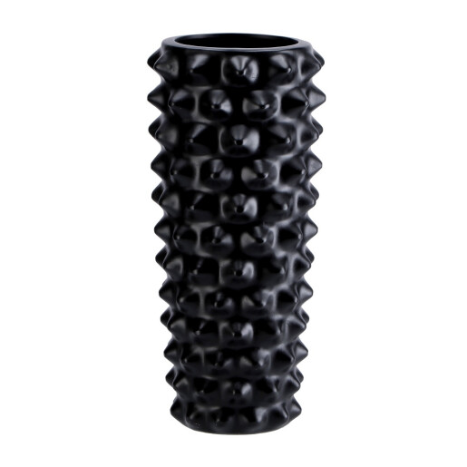 Vaza flori ceramica neagra 16 x 34,5 cm