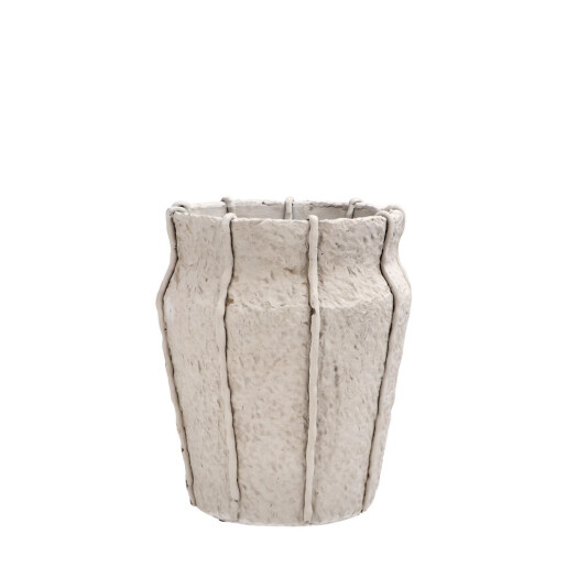 Ghiveci flori piatra bej 20 x 23 cm