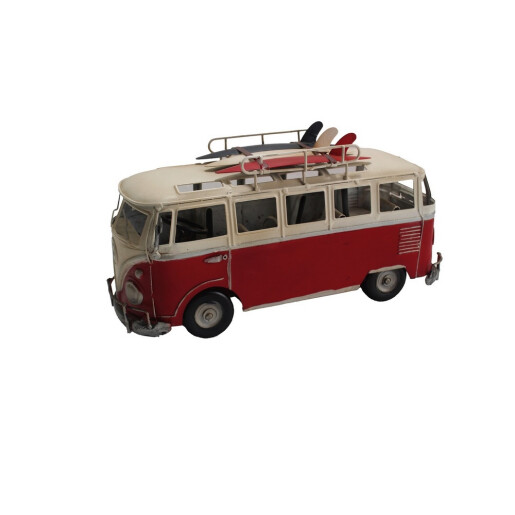 Macheta Microbuz Retro fier 32,5 x 13,5 x 16 cm