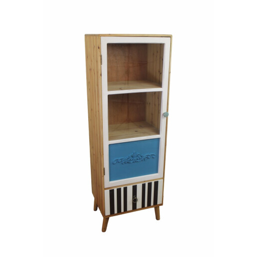 Biblioteca lemn multicolor 44 x 37 x 129,5 cm