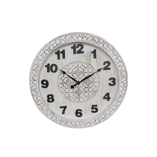 Ceas perete lemn multicolor 65 cm