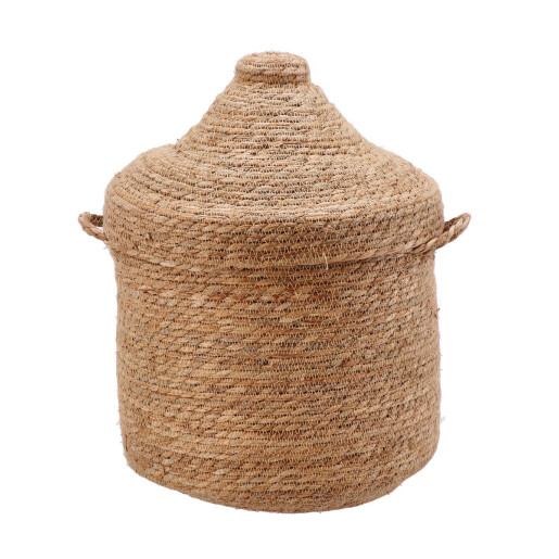 Cos depozitare iarba mare maro 31 x 42 cm