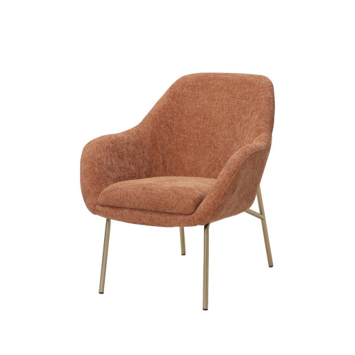 Fotoliu catifea mocha mousse 68 x 72,5 x 80 cm