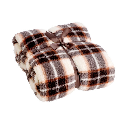 Patura textil sherpa multicolor Veloso 130 x 160 cm