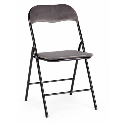 Set 6 scaune gri Amal 43.5x43.5x79 cm