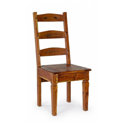 Scaun din lemn maro Chateaux 45 cm x 45 cm x 105 h x 46 h1
