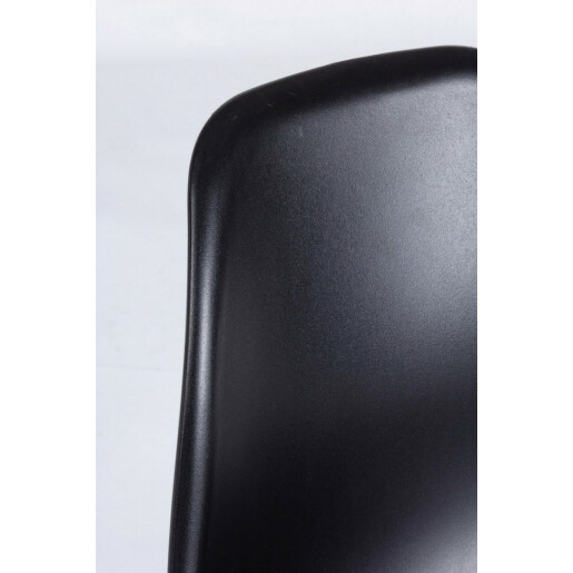 Set 4 scaune negru Iris 45x52x84 cm