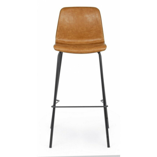 Set 2 scaune bar maro Kyra 39x44x103.5 cm