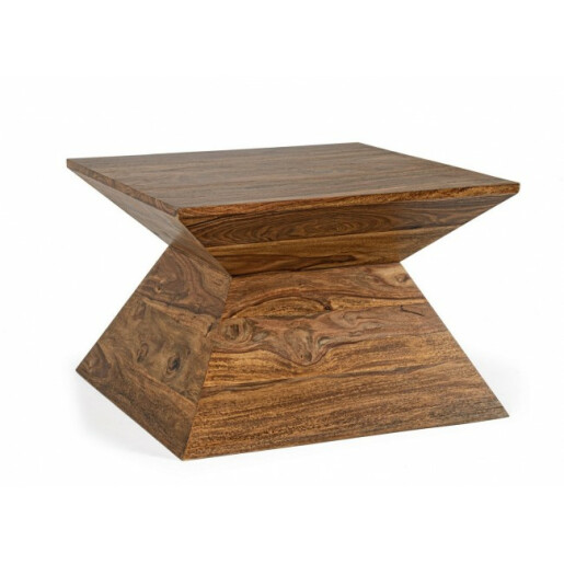 Masuta de cafea din lemn maro Egypt 58x58x40 cm