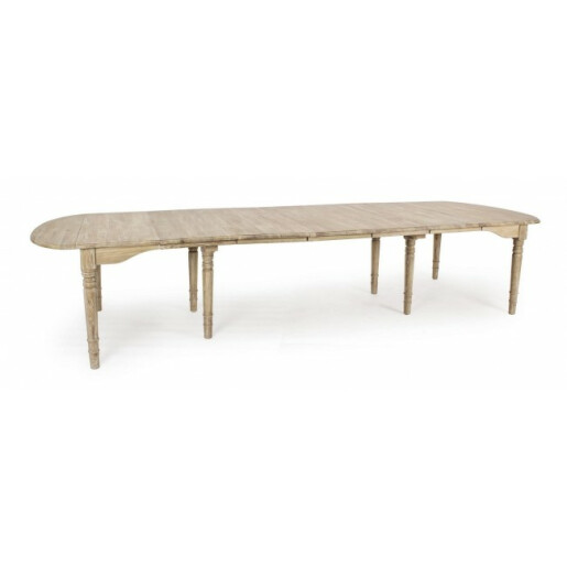Masa extensibila lemn natur Bedford  153/382 cm x 120  cm x 78 h