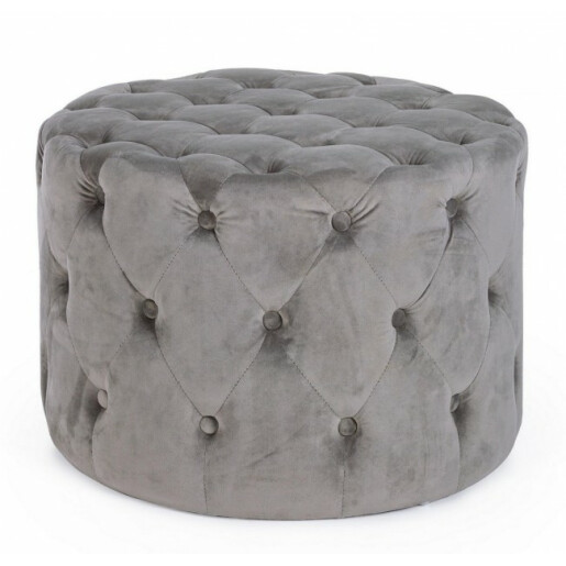 Taburet catiea gri Lorella 60x42 cm