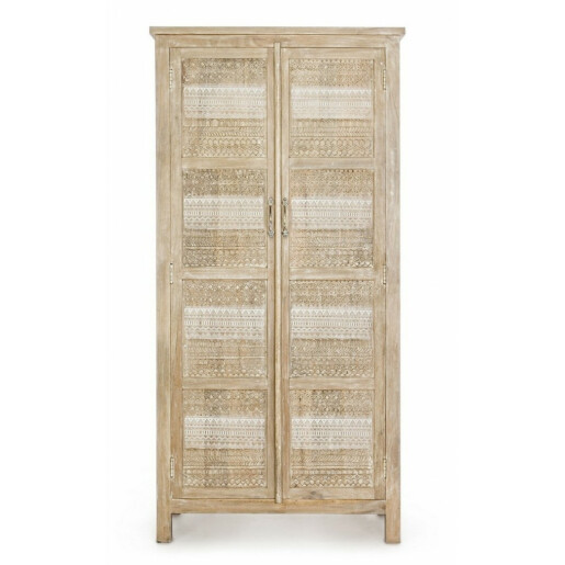 Dulap lemn mango maro Mayra 88x40x178 cm