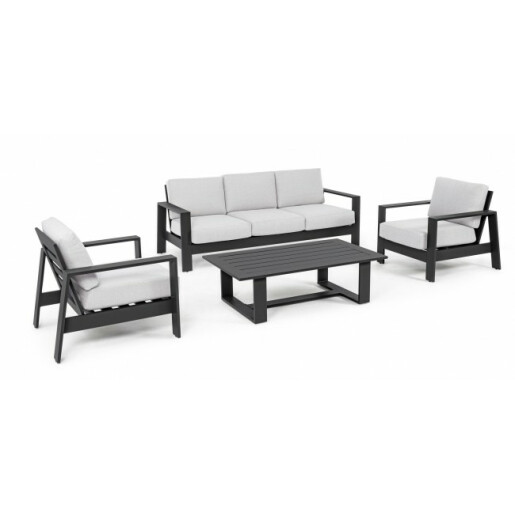 Set mobilier gradina Baltic 206x85.5x83 cm