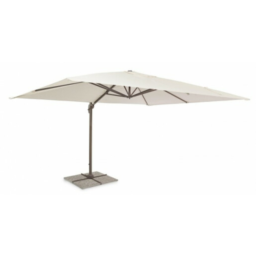 Umbrela gradina crem Dallas 400x300x255 cm